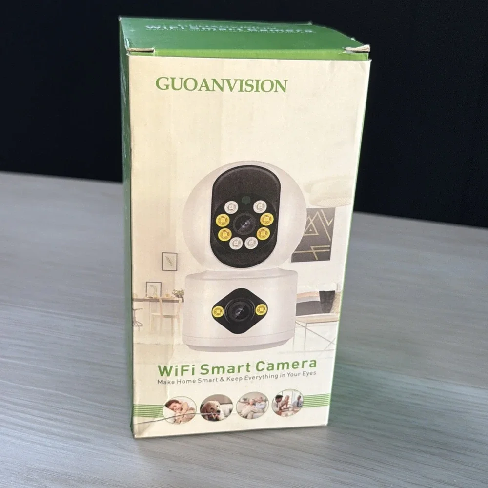 Smart WiFi IP Camera Indoor Wireless Security Monitor 360 Degree View Mob Remote